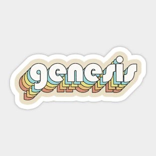 Retro Genesis Sticker